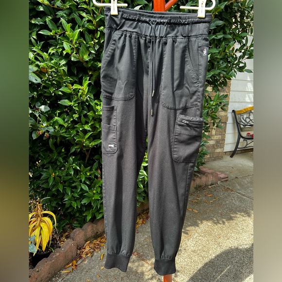 Black Grey’ Anatomy Scrub Set SMALL - Picture 6 of 10